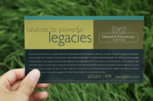 The rebranding of Granite Financial Partners successfully transformed the firm’s identity, aligning it with its commitment to personalized financial services. By leveraging strategic research, creative design, and targeted marketing, Agency BEL helped Granite Financial Partners establish a modern and cohesive brand that resonates with clients and positions the firm for future growth.