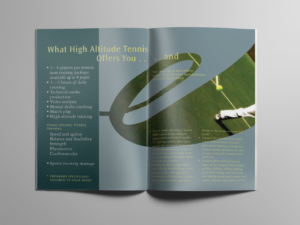 High Altitude Tennis, based in Parker, Colorado, sought Agency BEL's expertise to create a comprehensive brand strategy and develop various marketing materials to establish a strong presence in the competitive sports training market. The project involved creating a new logo, advertising campaigns, signage, print brochures, stationery, referral letters, apparel, and a website.