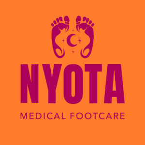 Healthcare branding Podiatry clinic logo Mobile foot care branding Holistic healthcare services Braintree MA podiatrist Nurse practitioner branding Nyota Medical Footcare case study AgencyBEL branding project Patient-focused marketing Healthcare SEO