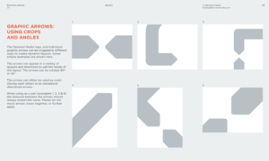 Demand Media design system. Example of a corporate identity trade dress