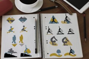 Fitness branding Wellness platform logo Holistic health services Yoga community branding Grounded Warrior case study AgencyBEL branding project Empowering fitness brand Health and wellness marketing Comprehensive fitness platform Professional fitness logo