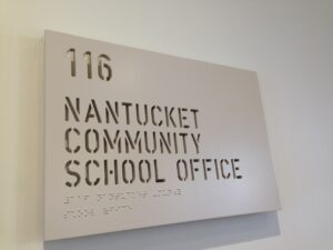 Interior wayfinding could be a bit more modern, and employed die-cut lacquered metal plates along with ADA compliant brail.