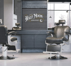 Small business branding Entrepreneur success Barbershop logo Marine vet entrepreneur Jacksonville NC barbershop Unique corporate identity Community-focused business Branding for barbershops AgencyBEL case study Ignite client