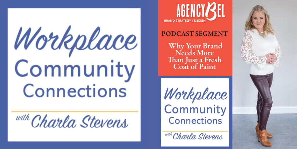 I had the pleasure of joining fellow ProVisors member Charla Stevens, JD, on her podcast Workplace Community Connections to talk about brand strategy, storytelling, and why even mature businesses need a brand refresh. 💬✨ We explored: ✅ How branding goes way beyond logos—it's about positioning, purpose, and future-proofing. ✅ Why differentiation matters (spoiler: blending in is bad for business). ✅ How brand storytelling helps you connect with customers in meaningful ways. ✅ What seasoned business owners need to consider when evolving their brand—especially during transitions like succession, exit,